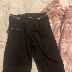 Balmain biker joggers